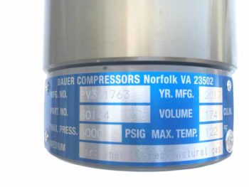 BAUER PURIFICATION FILTER TOWER (P2) - Image 3