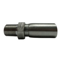 Stainless Steel Male NPT 1/4″ Hose End