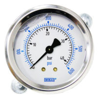 Panel Gauge 600 PSI/BAR