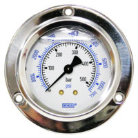 Flange Panel Gauge 7500PSI/BAR