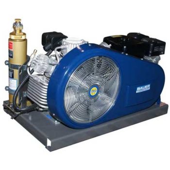Bauer DiveMate 9HP, Gas